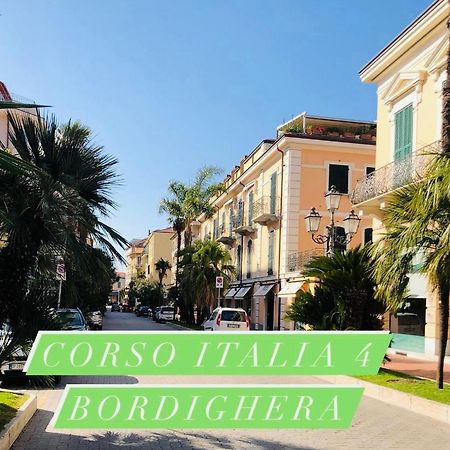 Corso Italia 4 Leilighet Bordighera Eksteriør bilde